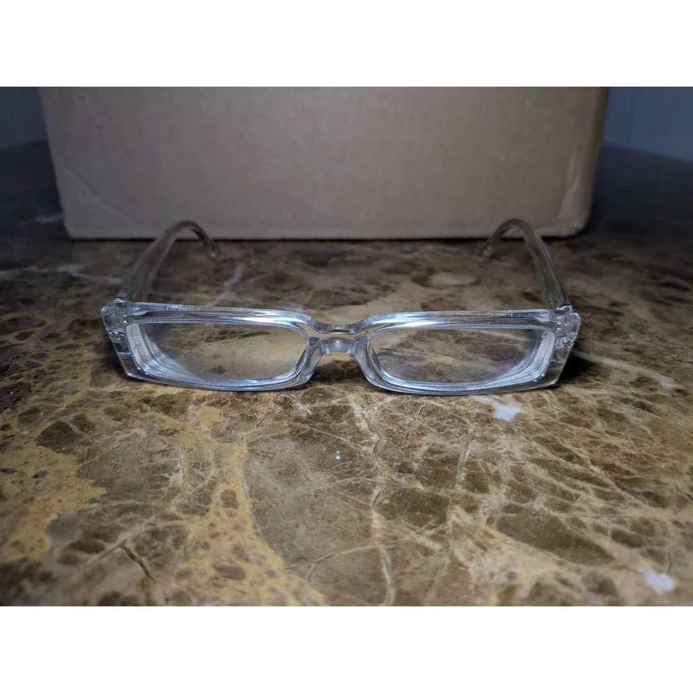 Bvlgari 454-B 540 Crystal Clear Eyeglasses Frames Womens Full Rim